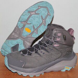 Hoka One One Kaha 2 Gore-Tex GTX Hiking Boots Womens 9.5 B Grey